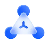 Blue Triangle Logo - High Resolution PNG