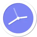 Clock Icon - hands - minimalistic - Lossless PNG