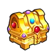 Chest - gold coins - High Quality PNG