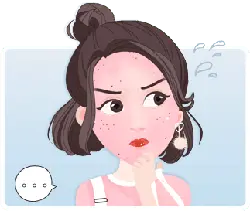Thinking Girl - Free Download PNG