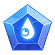 Water Drop Gem - mystical - No Background PNG