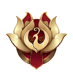 Golden Lotus Emblem - decoration - No Watermark PNG