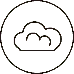 Cloud - technology - storage - No Background PNG