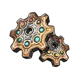 Gear Decoration - jewels - Free PNG