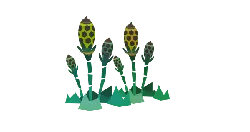 Hexagon Flower Bouquet - green - Lossless PNG