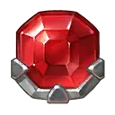 Red Gemstone - High Resolution PNG
