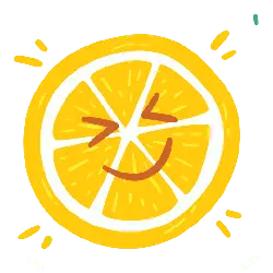 Smiling Lemon Slice - slice - No Watermark PNG