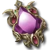 Amethyst Pendant - gem - High Resolution PNG