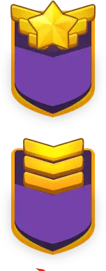 Star Badge - gold - PNG