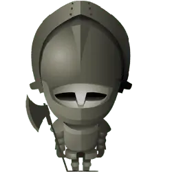 Knight Robot - helmet - Free PNG