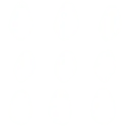 Water Drop - gradient - Transparent Layer PNG