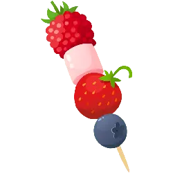 Fruit Skewer - treat - Free PNG