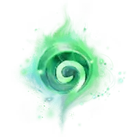 Green Spiral Flame - magic - Free Download PNG