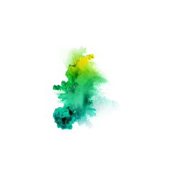 Colorful Smoke - smoke - visual effect - Transparent Background PNG