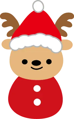 Christmas Reindeer - hat - Transparent Layer PNG