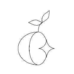 Apple Logo - design - Transparent Background PNG
