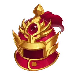 Red Helmet - red - Transparent Background PNG