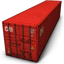 Shipping Container - Free for Commercial Use PNG
