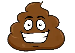 Smiling Poop Emoji - hilarious - No Watermark PNG