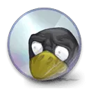 Penguin with Headphones - meme - No Background PNG