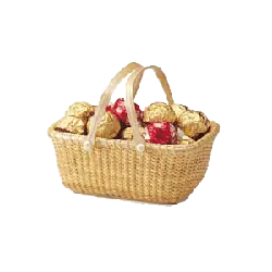 Chocolate Basket - gift - PNG Images