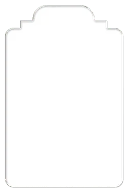 Blank Plaque - gray - High Resolution PNG