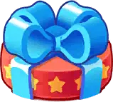 Gift Box - presentation - stars - PNG
