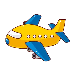 Cartoon Plane - High Download Count PNG