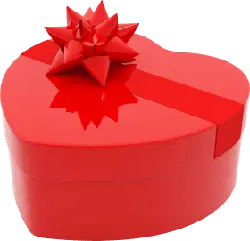Heart-shaped Gift Box - gift - box - High Resolution PNG