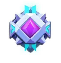 Mystic Gem Badge - futuristic - No Background PNG