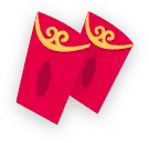 Red Envelope - High Quality PNG - blessing