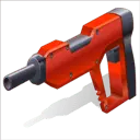 Futuristic Weapon - mechanical - red - Lossless PNG
