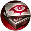 Red Eye Box - red - No Background PNG