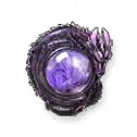Purple Crystal Dragon Egg - gemstone - Lossless PNG