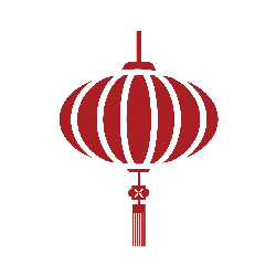 Red Lantern - Transparent Layer PNG - red