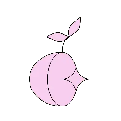 Pink Apple Logo - logo - High Resolution PNG