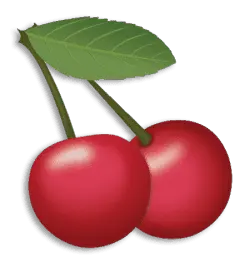 Cherry - red - No Background PNG
