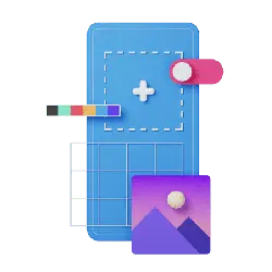 Blue Mobile App Interface - graphics - High Resolution PNG
