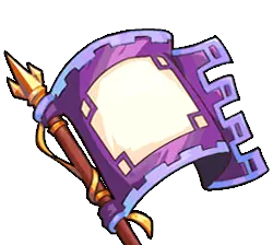 Purple Flag - game prop - Lossless PNG