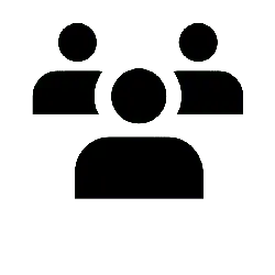 Three Person Icons - person - PNG Images