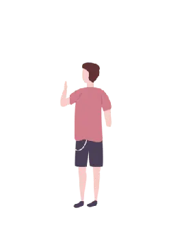 Man in Shorts - person - Free PNG