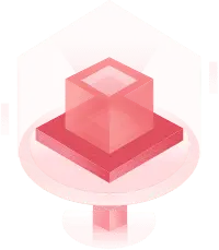 Red Cube - red - geometric shape - Transparent Layer PNG