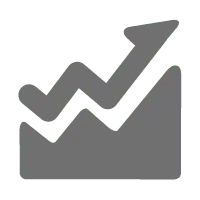 Line Chart - growth - Transparent Layer PNG