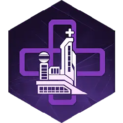 Purple Medical Building Logo - logo - Transparent Background PNG