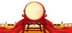 Drum - red - PNG