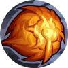 Flaming Skull - icon - Lossless PNG