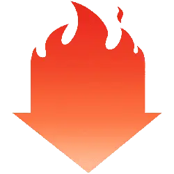 Flame Arrow - logo - icon - Lossless PNG