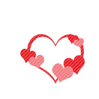 Heart Pattern - red - High Download Count PNG