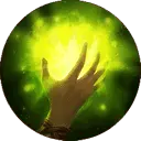Magic Hand - glowing - Free PNG