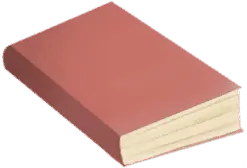 Red Book - knowledge - Transparent Background PNG